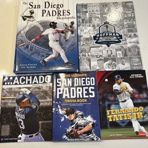 San Diego Padres Baseball Book Bundle